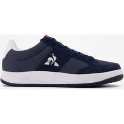 BASKETS LECOQSPORTIF HOMME ASHE TEAM TRICOLORE DENIM - BLEU