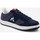BASKETS LECOQSPORTIF HOMME ASHE TEAM TRICOLORE DENIM - BLEU